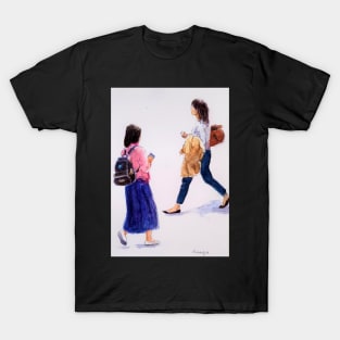 People walking - Tokyo T-Shirt